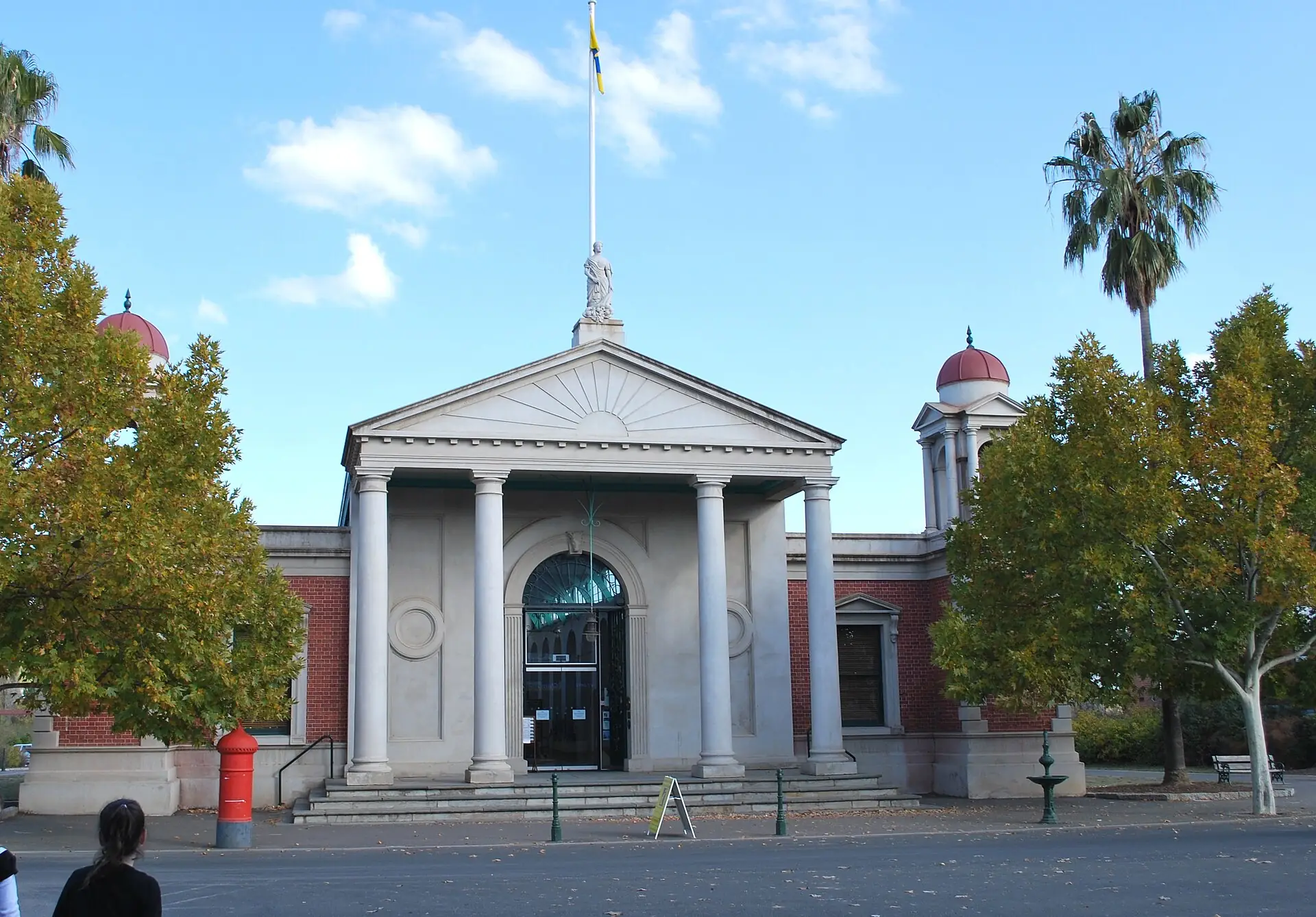 The Castlemaine Market Building on Mostyn Street, Castlemaine, Victoria